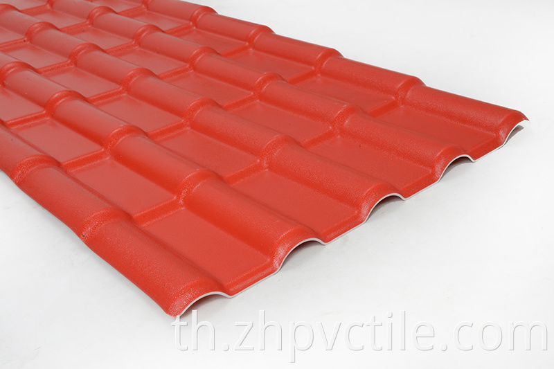 synthetic resin roof tile